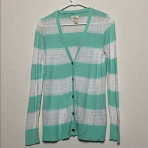 Levi’s striped cardigan